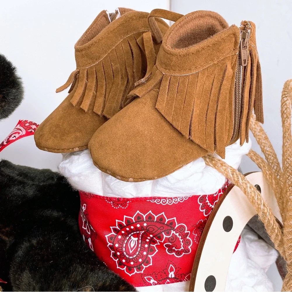 Wild West Diaper Cake, Western Cowboy Diaper Cake